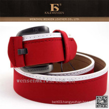 Professional genuine custom made wholesale printed genuine pu belt